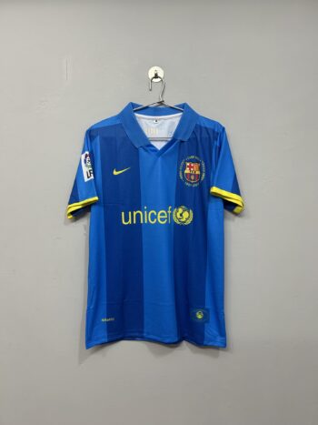 FC BARCELONA (2007/2008) AWAY KIT HALF SLEEVE MODEL (RONALDINHO)
