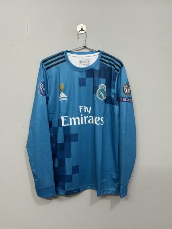 REAL MADRID (2017/2018) THIRT KIT FULL SLEEVE EMBROIDERY MODEL (RONALDO)