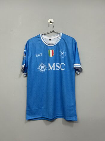 NAPOLI (2025/2026) HOME KIT HALF SLEEVE MODEL. (DE BRUYNE)