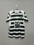 SPORTING (2001/2002) HOME KIT HALF SLEEVE EMBROIDERY MODEL (RONALDO)
