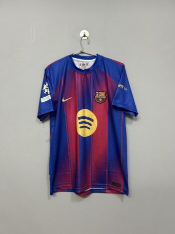 FC BARCELONA (2025/2026) HOME KIT HALF SLEEVE  EMBROIDERY MODEL (LAMINE YAMAL)