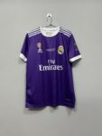 REAL MADRID (2016/2017) AWAY KIT HALF SLEEVE  EMBROIDERY MODEL (RONALDO)