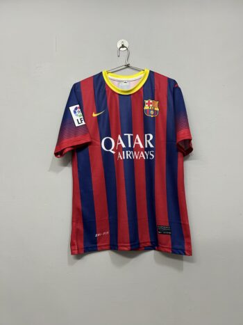 FC BARCELONA (2013/2014) HOME KIT HALF SLEEVE MODEL (MESSI)