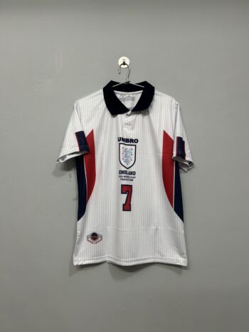 ENGLAND (1998) HOME KIT HALF SLEEVE MODEL (BECKHAM)