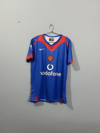 MANCHESTER UNITED (2025/2006) AWAY KIT HALF SLEEVE EMBROIDERY MODEL (RONALDO)