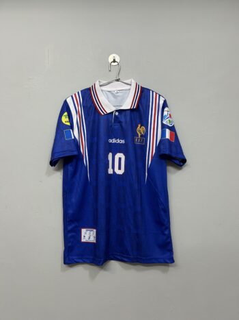 FRANCE (1996) HOME KIT HALF SLEEVE MODEL (ZIDANE)