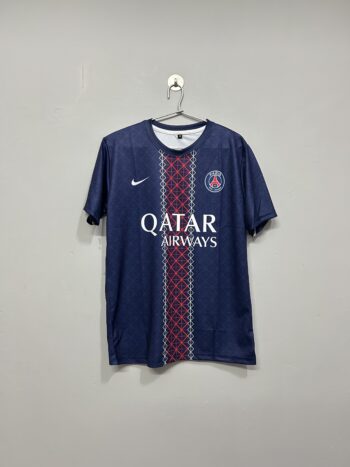 PARIS SAINT-GERMAIN (2025/26) HOME KIT HALF HAND MODEL (N.MENDES)