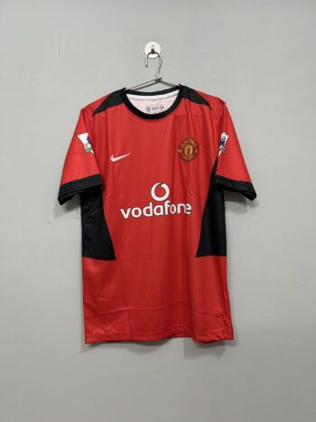 MANCHESTER UNITED (2002/2003) HOME KIT HALF SLEEVE EMBROIDERY MODEL (RONALDO)