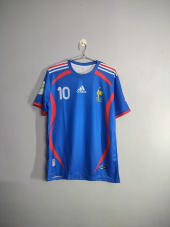 FRANCE (2006/2007) HOME KIT HALF SLEEVE MODEL (ZIDANE)