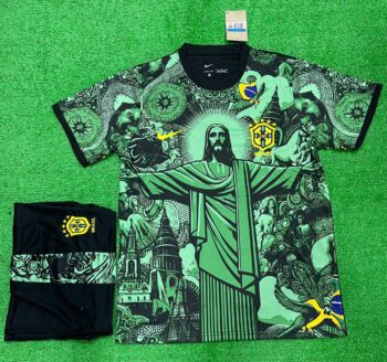 BRAZIL (2025/2026) JESUS EDITION (GREEN) FC SET JERSEY