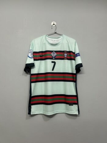 PORTUGAL (2020/2021) AWAY KIT HALF SLEEVE MODEL (RONALDO)