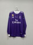 REAL MADRID (2016/2017) AWAY KIT FULL SLEEVE MODEL (RONALDO)